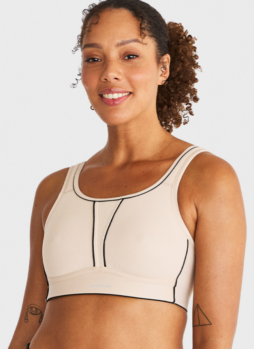 Movement Sports bra, Beige in the group WOMEN / Collections / Movement at Underwear Sweden AB (14400S-2220)