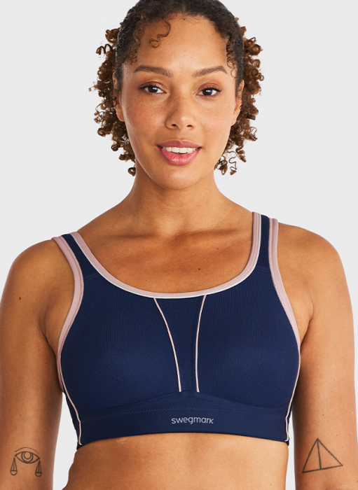 Movement Sports bra, Navy in the group WOMEN / Collections / Movement at Underwear Sweden AB (14400S-6750)