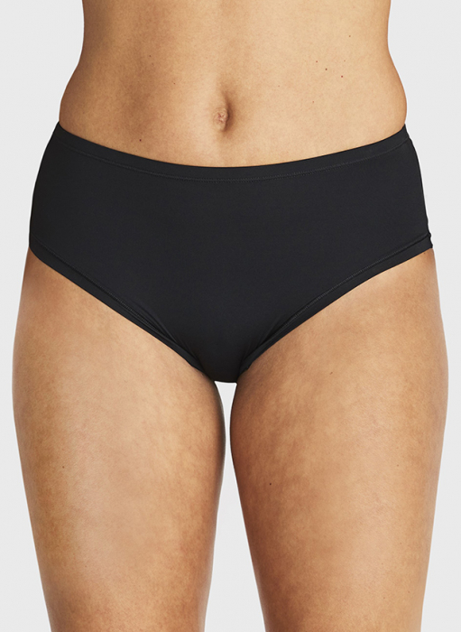 Essence Midi briefs Cool & dry, Black in the group Panties at Underwear Sweden AB (100151-9000)