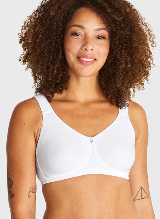 Lovely Agnes Soft bra, White in the group WOMEN / Collections / Agnes at Underwear Sweden AB (100160-1000)