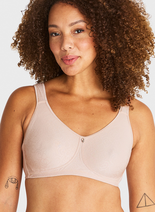 Lovely Agnes Soft bra, Powder in the group WOMEN / Collections / Agnes at Underwear Sweden AB (100160-2300)
