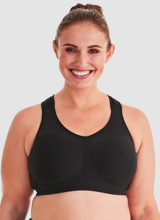 Activate Sports bra, Black in the group Sports bra / OEKO-TEX® Sports bra at Underwear Sweden AB (10350S-9000)