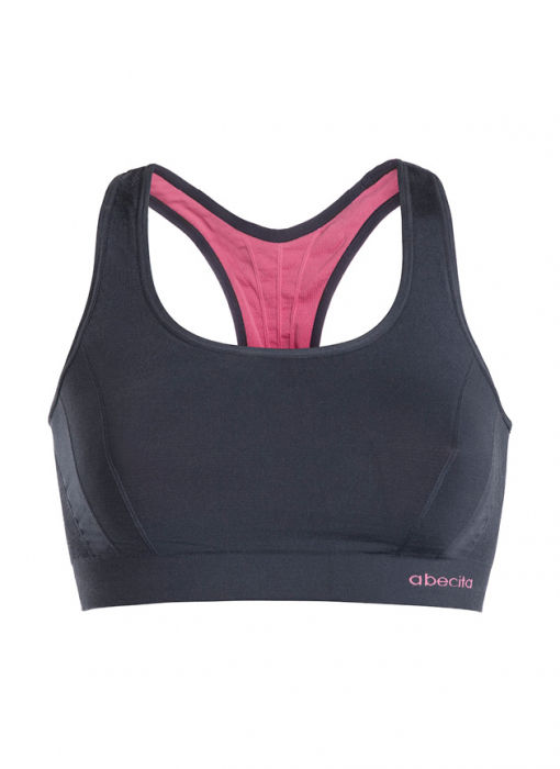 Victory, Reversible Sport Bra, Grey/Pink in the group OUTLET / Outlet Women / Sports bra at Underwear Sweden AB (144681-8940)