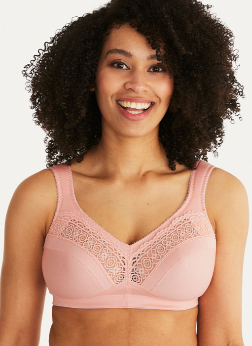 Cotton Star Soft bra, Rose in the group WOMEN / Collections / Cotton Star at Underwear Sweden AB (16520-4460)