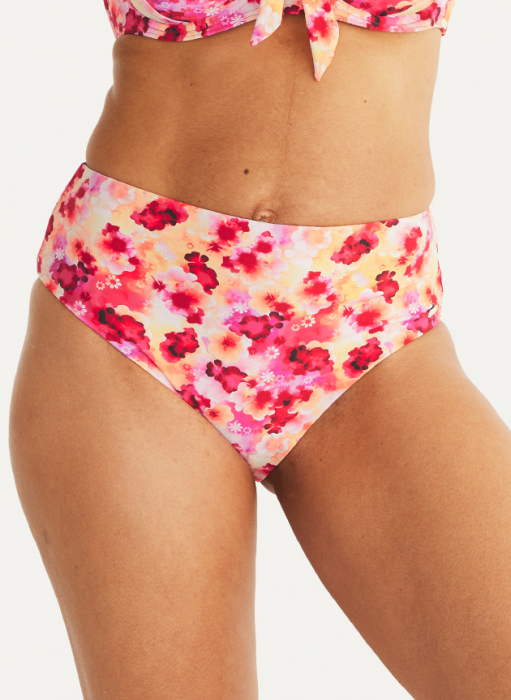 Cuba High Waist Bikini briefs, Pink crush in the group Swimwear / Bikini / Bikini bottoms at Underwear Sweden AB (200150-4630)