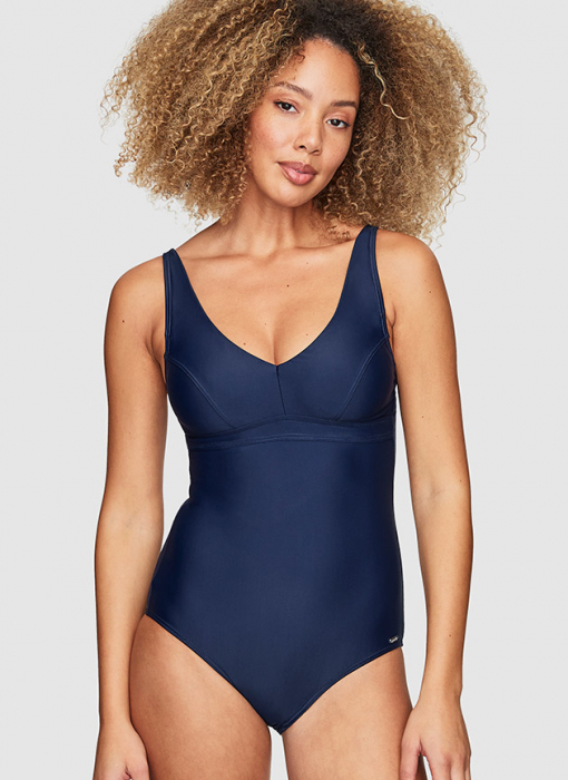 Capri Kanters Swimsuit, Navy in the group WOMEN / Collections / Capri at Underwear Sweden AB (405360-6600)