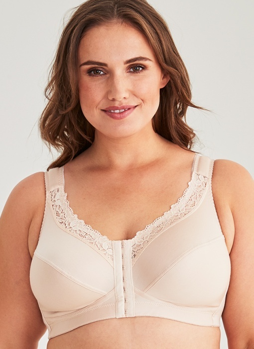 Organic Cotton White Soft Bra Top from People Tree at Sancho's