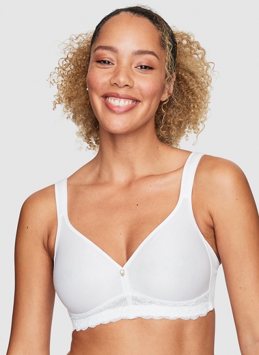 Pure Touch Wireless bra, White