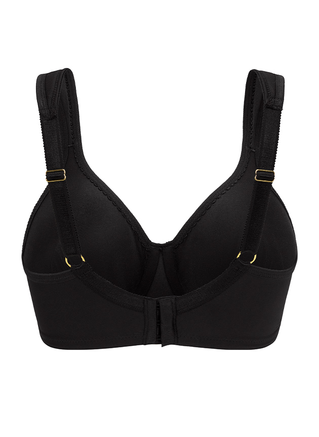Clean Curves Wire bra Moulded cups, Black