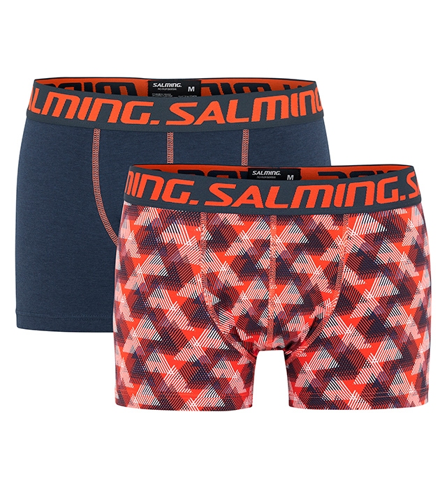 Free 2-pack long boxer, Navy/Red