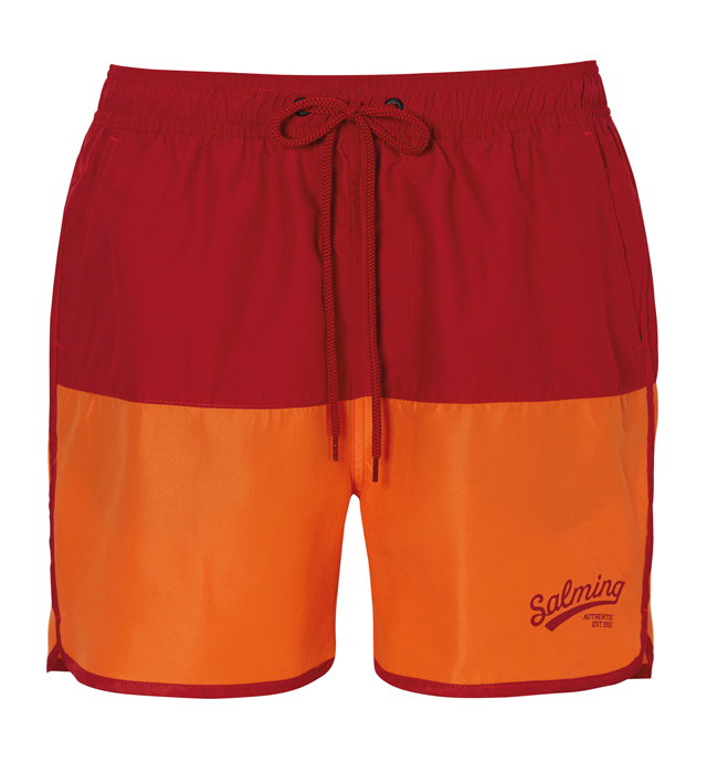 Cooper Swim shorts, Wine/Orange