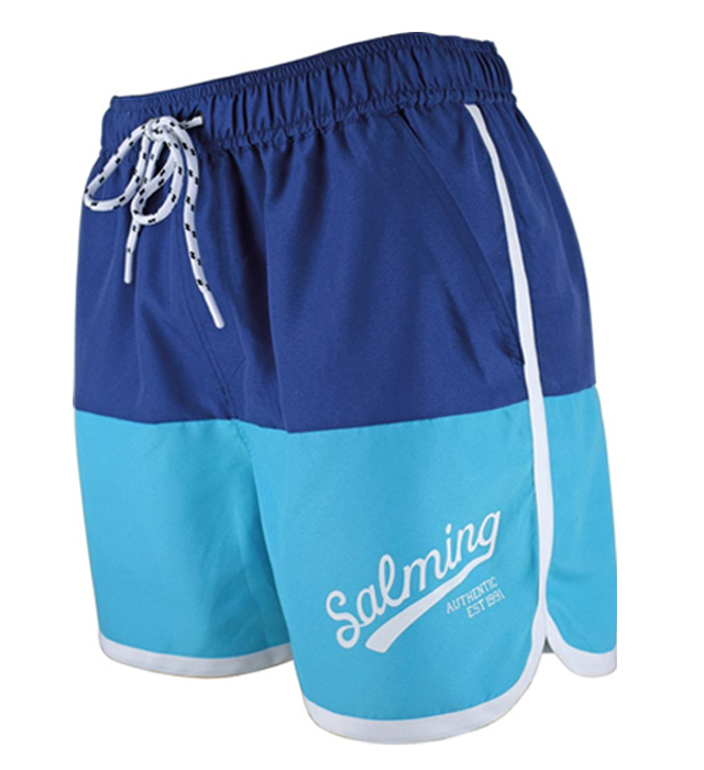 Cooper Original swim shorts, Navy/Turquoise 