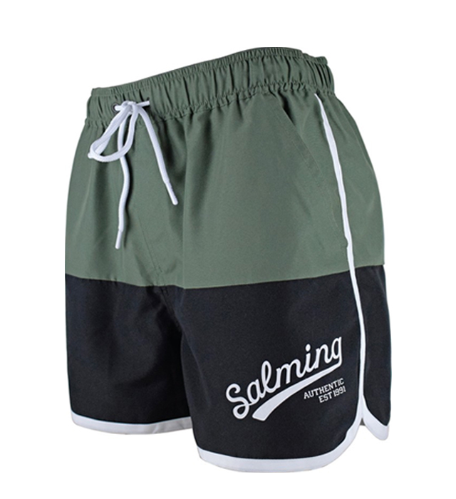 Cooper Original swim shorts, Black/Green 